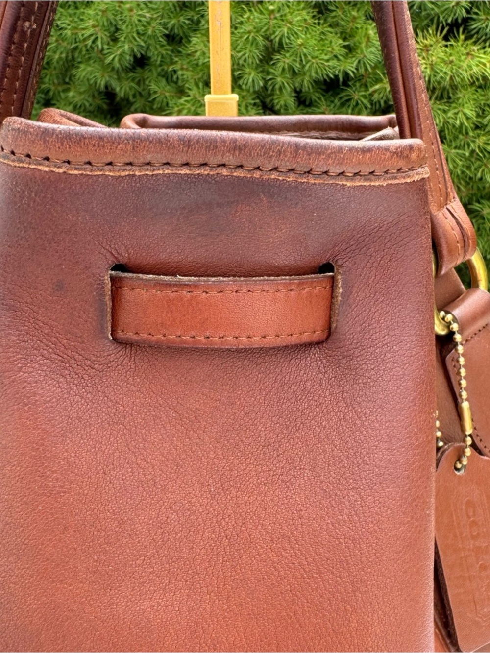 Coach Vintage Top Handle Sling Bucket Backpack Style 9992 - Authenticated - Picture 5 of 11